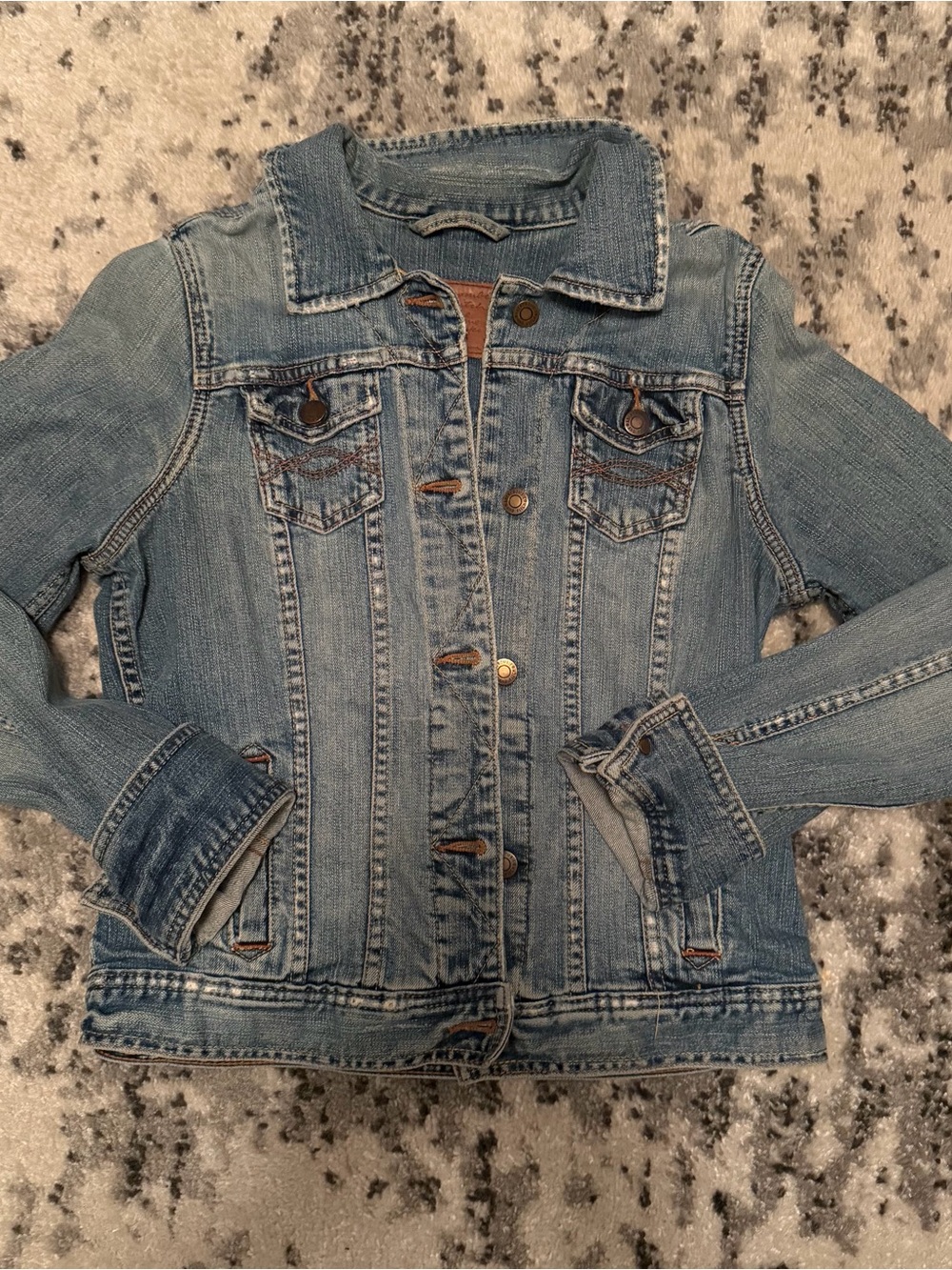 Vintage Abercrombie Classic Blue Denim Jacket